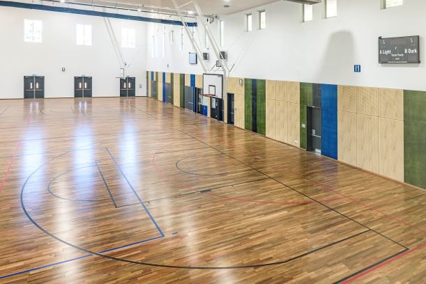 Courts at the St Ives Indoor Sports Centre